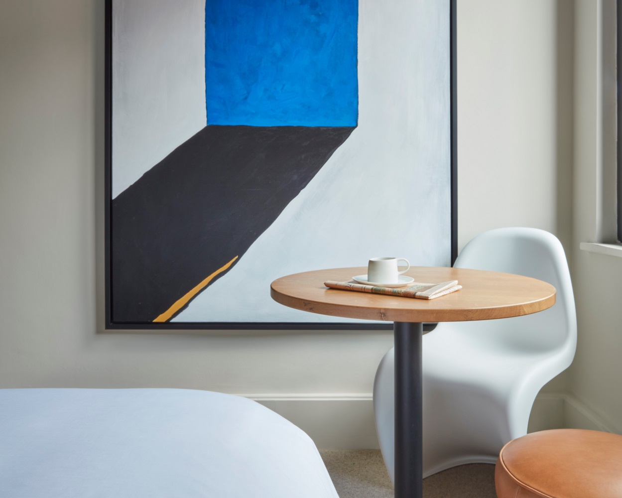 One Hundred Shoreditch Hotel bedroom