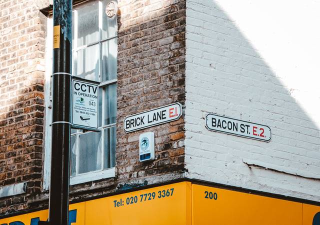 Brick Lane street sign